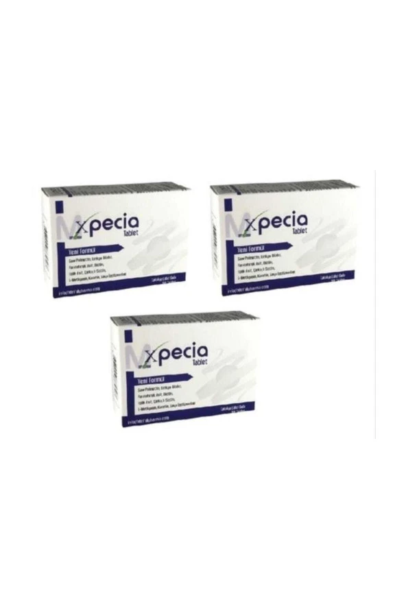 XPECİA Erkek 60 Tablet 3 Adet ürün görseli 1