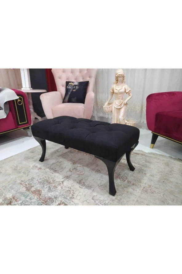 ÜNÜVAR KONSEPT Puf Bench -Siyah Ayak ürün görseli 1