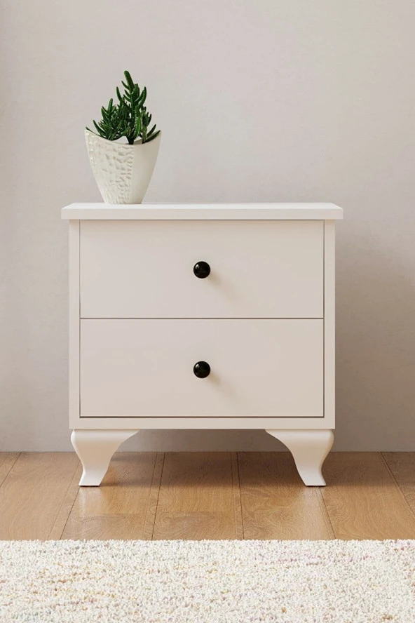 ÜNÜVAR KONSEPT White Komidin - Resim 2
