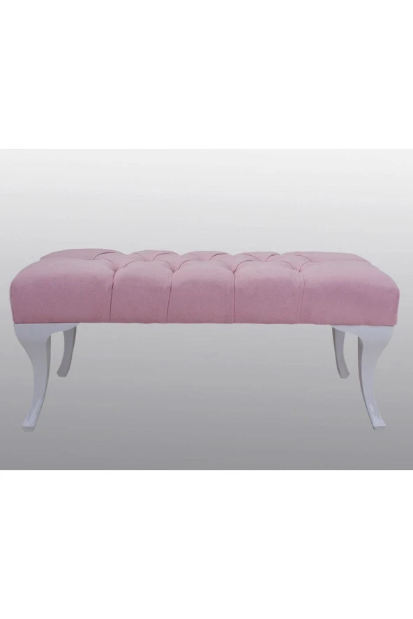 ÜNÜVAR KONSEPT Puf Bench - Pembek2 - Resim 2