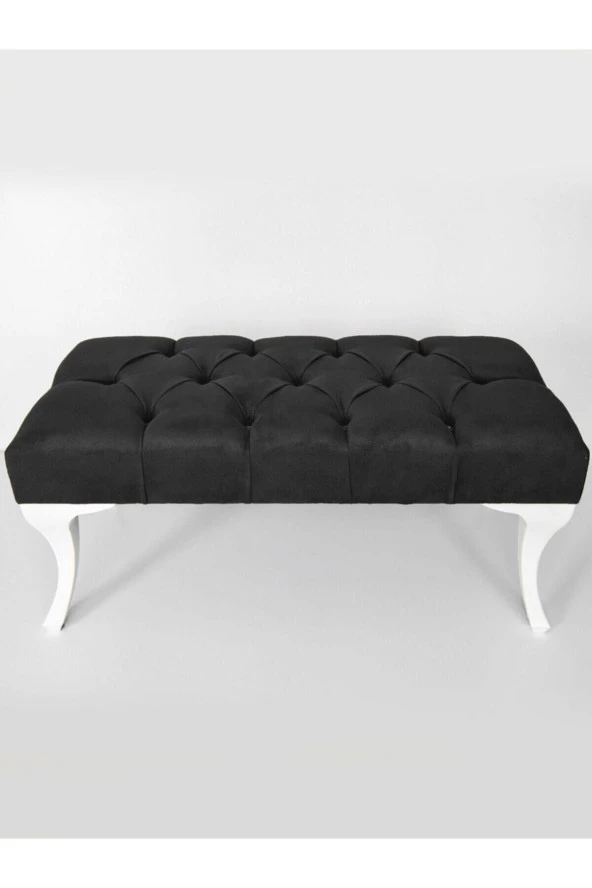 ÜNÜVAR KONSEPT  Puf Bench Siyah 90 Cm. 1. Sınıf Silinebilir Antibakteriyel Kumaşk2 ürün görseli 1