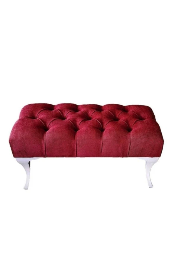 ÜNÜVAR KONSEPT  Kapitoneli Kapıönü Ayakucu Bench Puf - Dekoratif Ayakk2 ürün görseli 1
