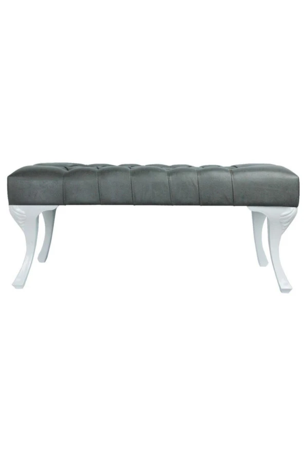 ÜNÜVAR KONSEPT Puf Bench - Antrasit Gri 01 - Resim 2