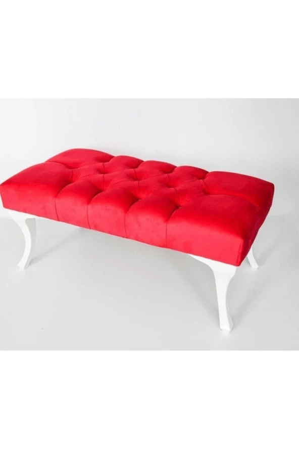 ÜNÜVAR KONSEPT Puf Bench - Kırmızı ürün görseli 1