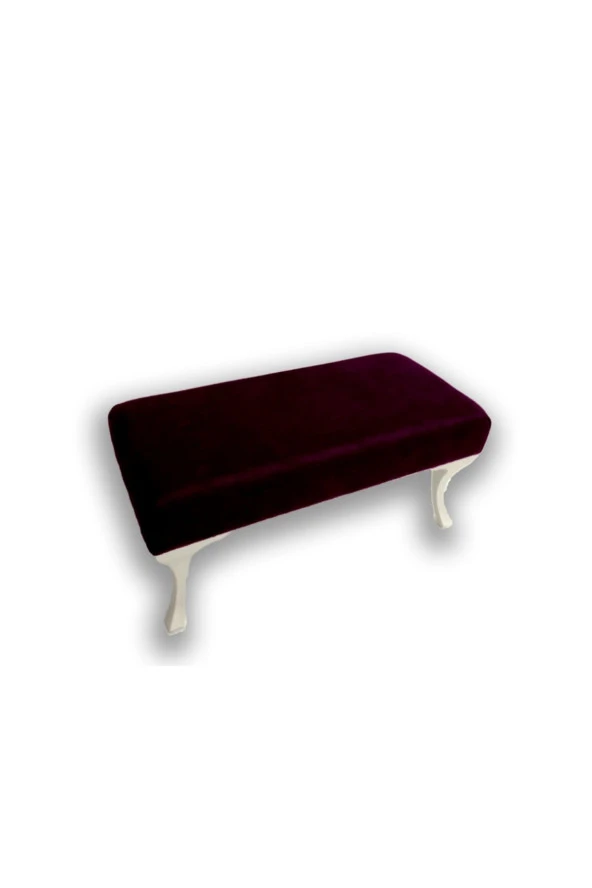 ÜNÜVAR KONSEPT Puf Bench - Bordo ürün görseli 1