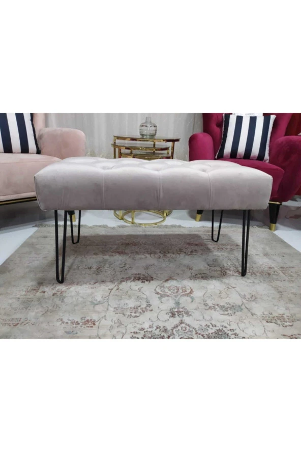 ÜNÜVAR KONSEPT Puf Bench - Lila ürün görseli 1