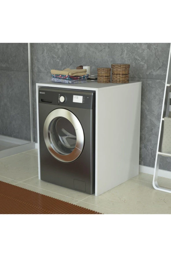 ÜNÜVAR KONSEPT   Mobilya Palmiye Çamaşır Makinesi Dolabı Banyo Dolabı ürün görseli 1
