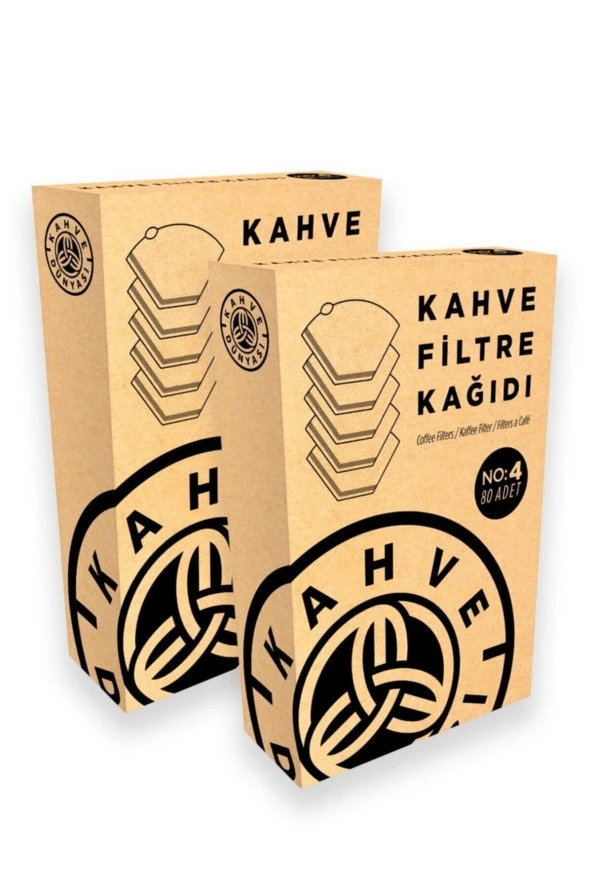 Kahve Dünyası Kahve Filtre Kağıdı 80 Adet x 2 Adet ürün görseli 1