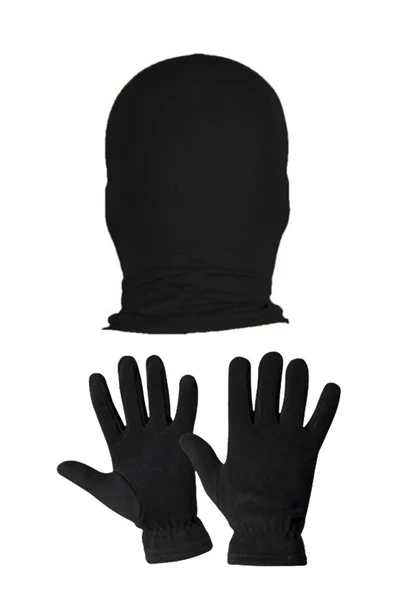 Termal Unisex Kurukafa Kar Maskesi Polar Eldiven Set - Resim 3