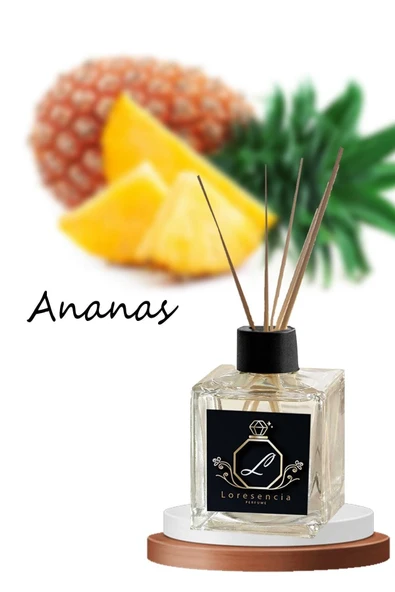 Ananas Bambu Çubuklu Oda Ortam Kokusu 50ml ürün görseli 1