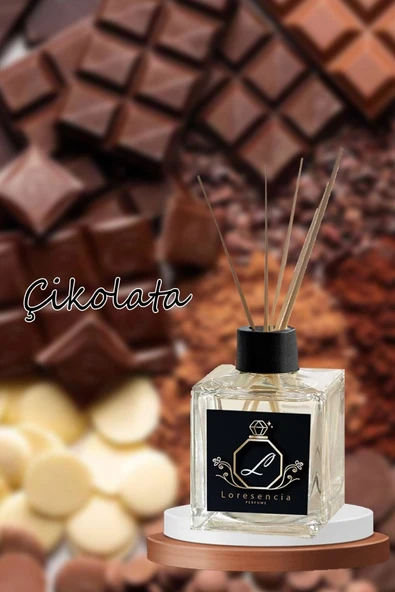 Çikolata Bambu Çubuklu Oda Ortam Kokusu 50ml ürün görseli 1