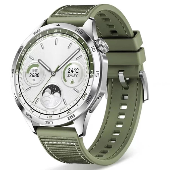 Gear S3 KRD-102 22mm Silikon Kordon - Resim 5