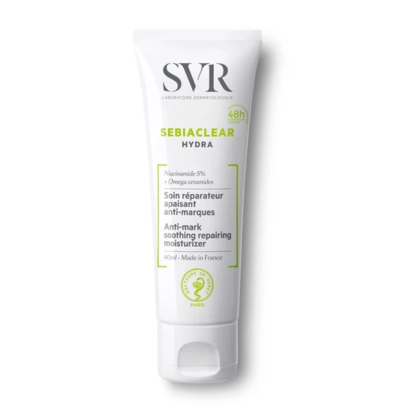 SVR Sebiaclear Hydra Anti-Mark Moisturizer 40 ml Sivilce ve Siyah Nokta İçin Bakım Kremi ürün görseli 1