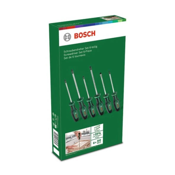 Bosch Tornavida Seti 6 Parça Set 1 (BX7) ürün görseli 1