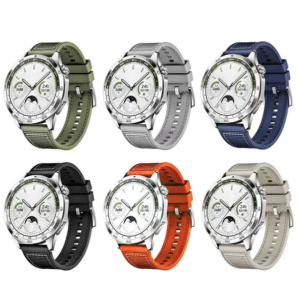 Xiaomi Amazfit Pace KRD-102 22mm Silikon Kordon - Resim 12