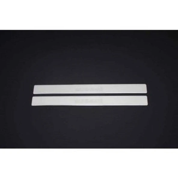Renault Megane Uyumlu 2 Kapı Eşiği Coupe 2 Parça Krom 2003-2008 ürün görseli 1
