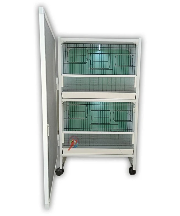 İSTANBUL KAFES MODEL 02 PVC KUŞ DOLABI (KURULU GÖNDERİM) ürün görseli 1