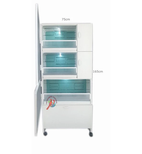 İSTANBUL KAFES MODEL 03DYS PVC KUŞ DOLABI (KURULU GÖNDERİM) ürün görseli 1