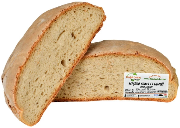 Doğal Gelsin Ekşi Mayalı Meşhur Simav Ev Ekmeği - 950 gr ürün görseli 1
