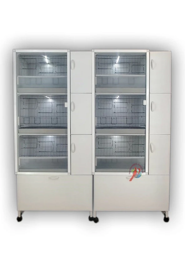 İSTANBUL KAFES MODEL 6DY-YY PVC KUŞ DOLABI (KURULU GÖNDERİM) ürün görseli 1
