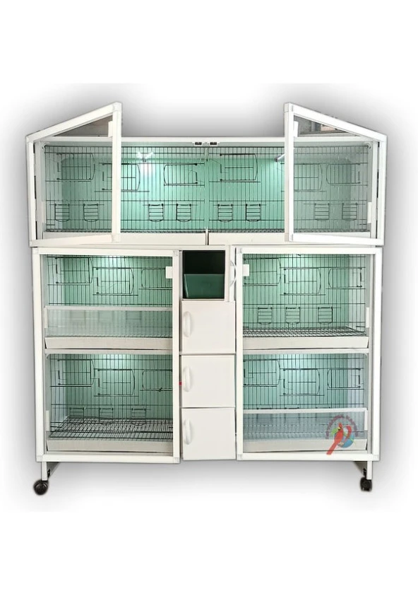 İSTANBUL KAFES MODEL 6YS-OY PVC KUŞ DOLABI (KURULU GÖNDERİM) ürün görseli 1