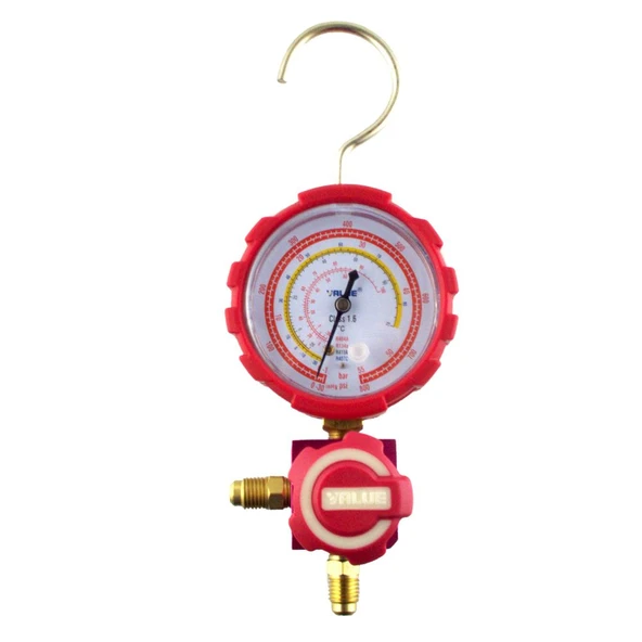 Value VMG-1-U-H Manifold Yüksek Basınç Tek Yollu Hortumsuz ( Kırmızı ) ürün görseli 1