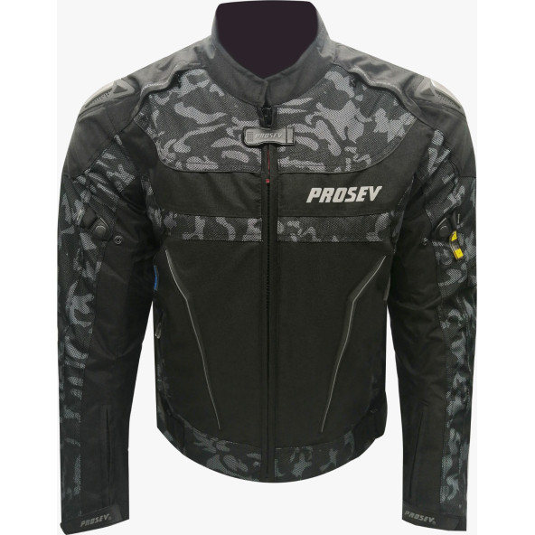 PROSEV 18609 4 MEVSİM HÖRGÜÇLÜ MOTOSİKLET MONTU (Kamuflaj Desen) ürün görseli 1