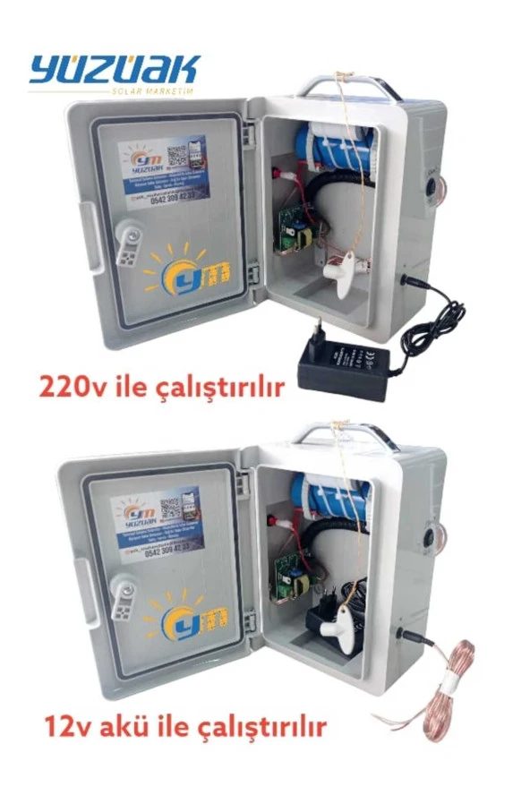 Şebekeli Elektrikli Çit Cihazı Yabani Havyan Kovucu Sistemi ürün görseli 1