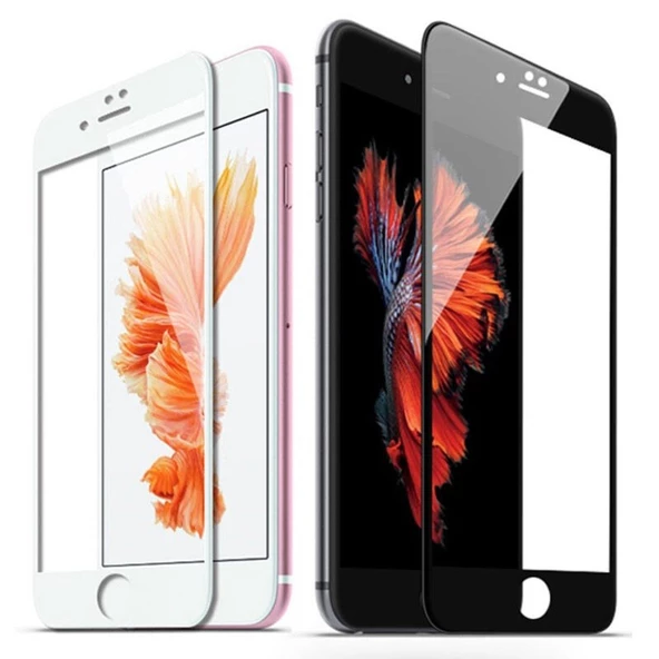 Apple iPhone 6S Plus 5D Tam Kaplayan Ekran Koruyucu Kırılmaz Cam ürün görseli 1