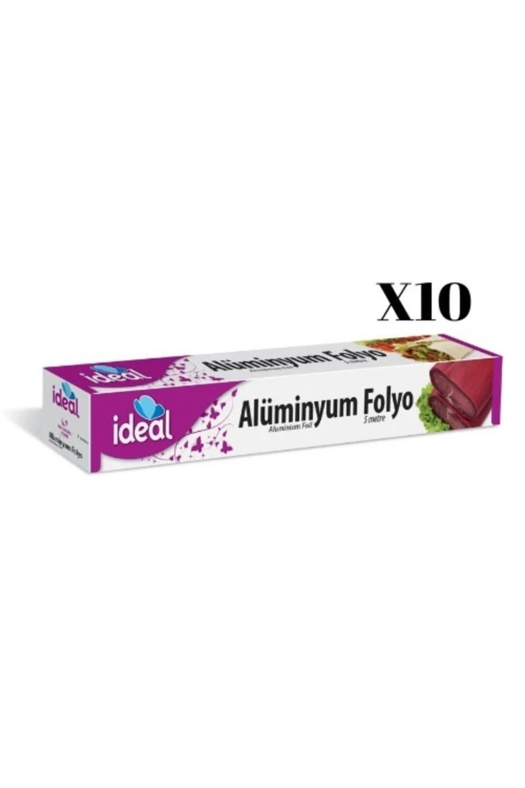 İDEAL - Ideal Alüminyum Folyo 5 Metre 10 Adet ürün görseli 1