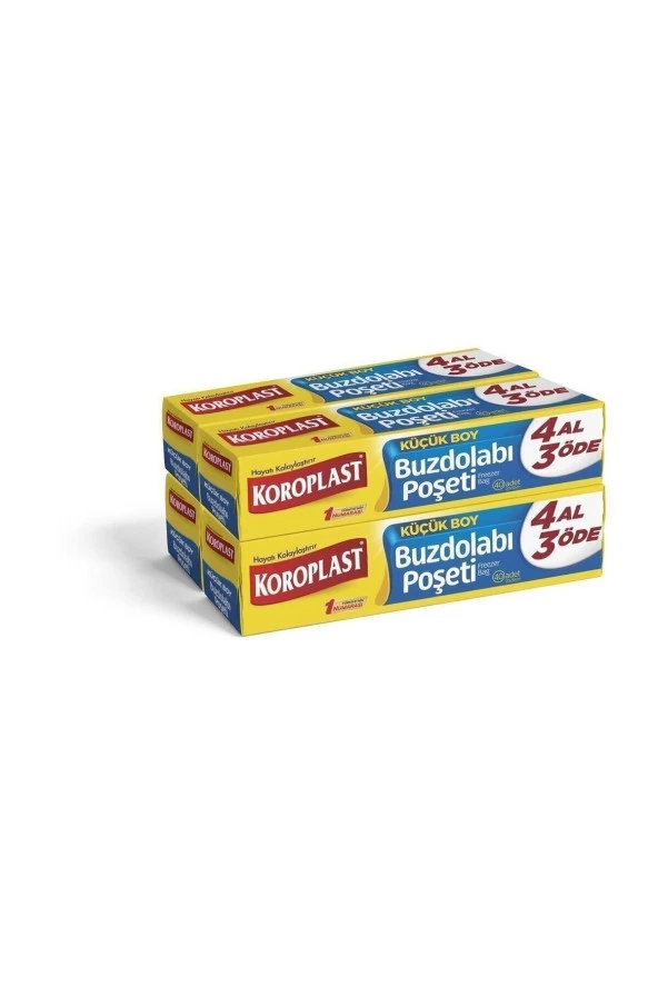 KOROPLAST Buzdolabı Poş3+1 Küçük 20X30 160'Lı ürün görseli 1