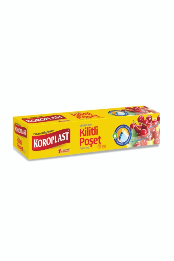 KOROZO Koroplast Kilitli Poşet Büyük Boy ürün görseli 1