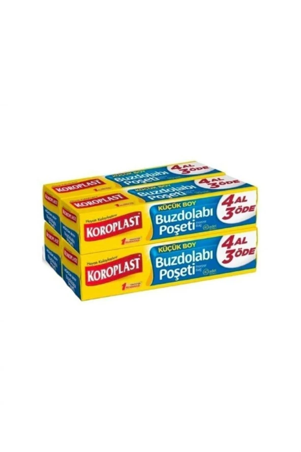 KOROPLAST Buzdolabı Poşeti Küçük Boy 4 Al 3 Öde 40'Lı ürün görseli 1