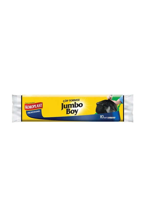 KOROPLAST Koroplast Profesyonel Jumbo Boy Çöp Torbası 10'Lu ürün görseli 1