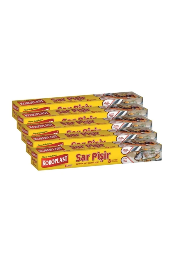 KOROPLAST Sar Pişir 12 Yapraklı - 5'Li ürün görseli 1