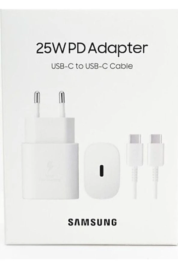 A73/a53/a33 25w Type-c Sarj Seti / Orjinal Adaptör + Kablo ( Türkiye Garantili) ürün görseli 1