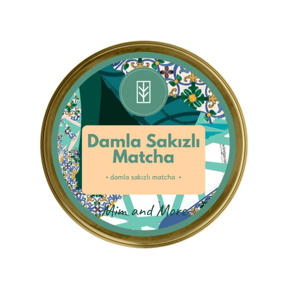 Mim and More Damla Sakızlı Matcha 25 gr ürün görseli 1