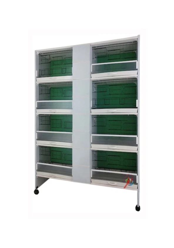 İstanbul Kafes Model 8y-oy Pvc Kuş Dolabı ( KURULU GÖNDERİM. ) ürün görseli 1