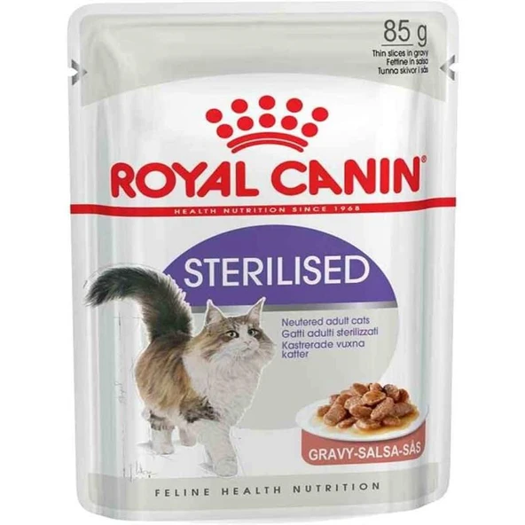 Royal Canin Sterilised Gravy Soslu Kısır Kedi Konservesi 85 Gr ürün görseli 1