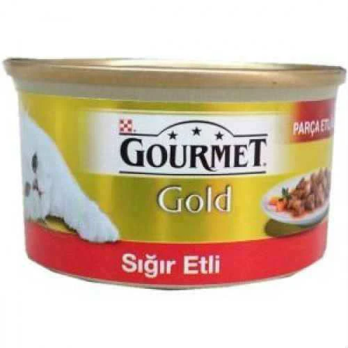 Gourmet Gold Sığır Etli Konserve mama 85 Gr ürün görseli 1
