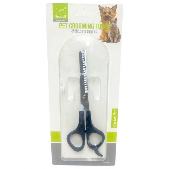 Nunbell Kedi Köpek Tüy Düzeltme Makası ürün görseli 1