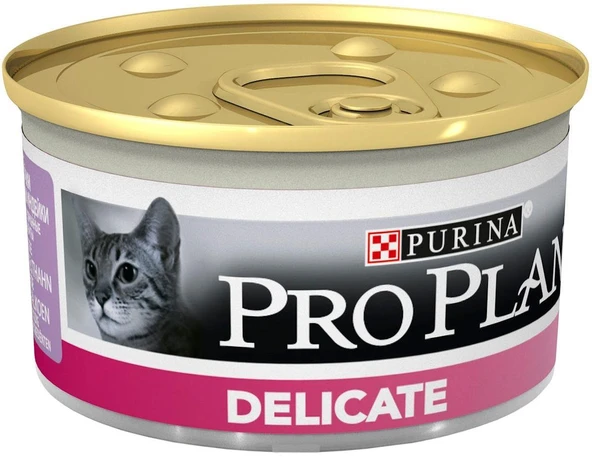 ProPlan Delicate Hassas Hindi Etli Kedi Konservesi 85 Gr ürün görseli 1