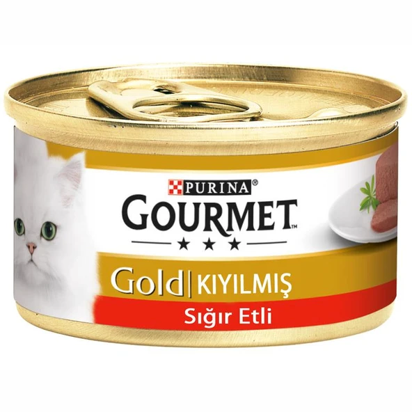 Gourmet Gold Kıyılmış Sığır Etli Kedi Konservesi 85 Gr ürün görseli 1