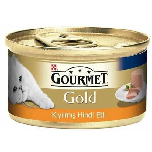 Gourmet Gold Kıyılmış Hindi Etli Kedi Konservesi 85 Gr ürün görseli 1