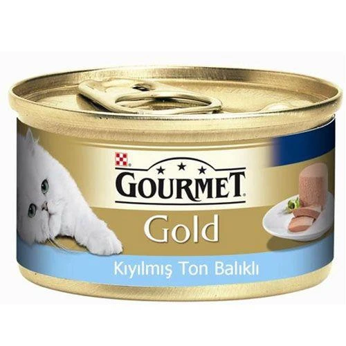 Gourmet Gold Kıyılmış Ton Balıklı Kedi Konservesi 85 Gr ürün görseli 1