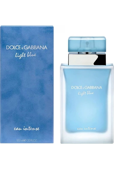 Dolce Gabbana Light Blue Eau Intense EDP 100 ml Kadın Parfüm - Resim 2