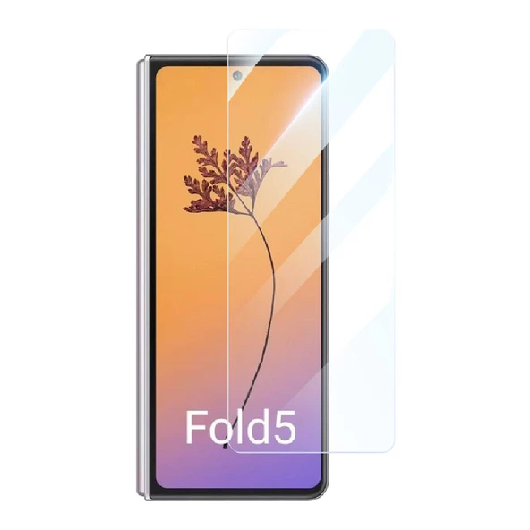 Vendas Samsung Galaxy Z Fold 5 Zore Etnaa Şeffaf Cam Ekran Koruyucu ürün görseli 1