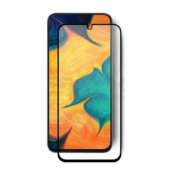 Samsung Galaxy A30 5D Tam Kaplayan Ekran Koruyucu Kırılmaz Cam ürün görseli 1