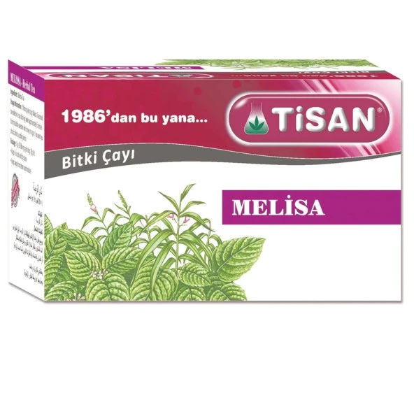 Tisan Melisa Çayı 20 Süzen Poşet ürün görseli 1