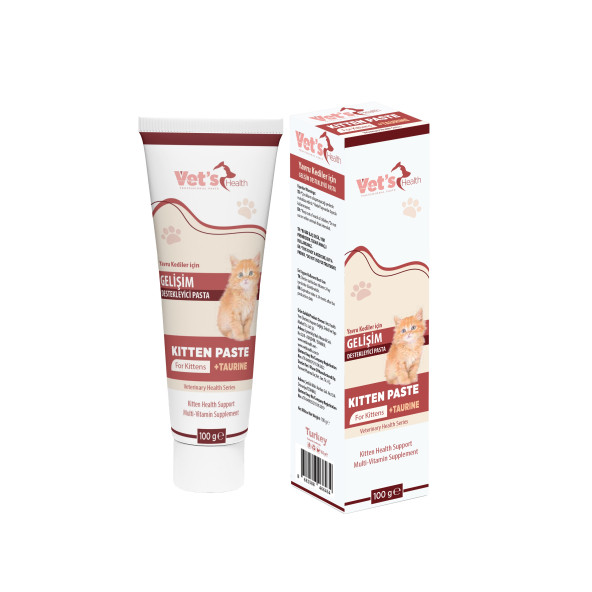 Vet's Health Kitten Paste Yavru Kediler için Gelişim Destekleyici Pasta 100g ürün görseli 1